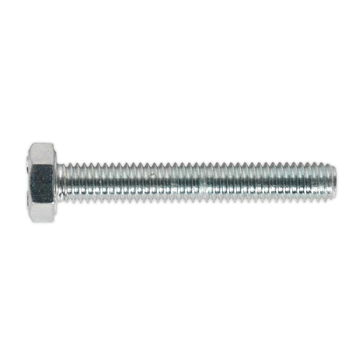 8.8 Zinc Plated HT Setscrew M6 x 40mm, DIN 933 - Pack of 50 SS640