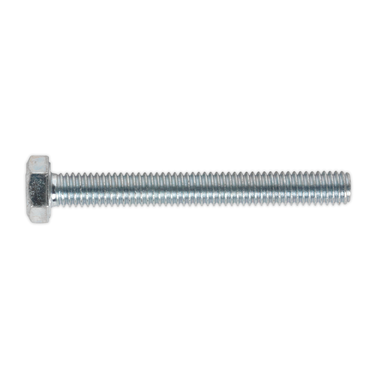 8.8 Zinc Plated HT Setscrew M6 x 50mm, DIN 933 - Pack of 50 SS650