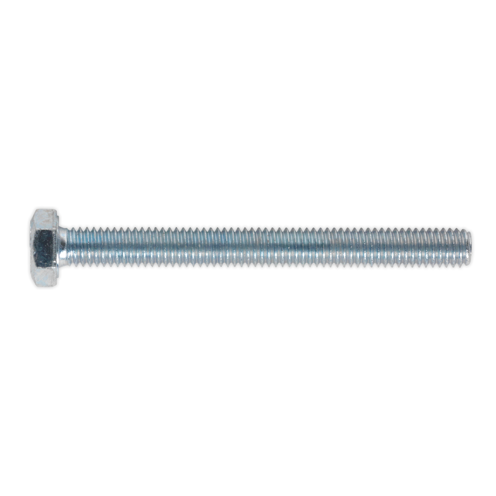 8.8 Zinc Plated HT Setscrew M6 x 60mm, DIN 933 - Pack of 50 SS660