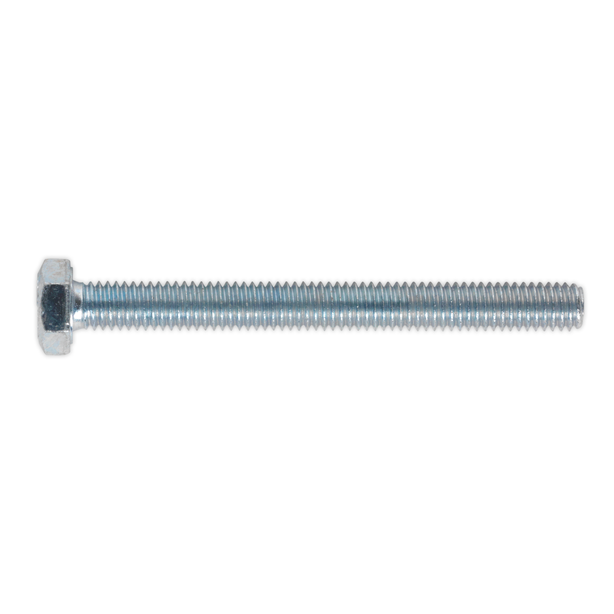 8.8 Zinc Plated HT Setscrew M6 x 60mm, DIN 933 - Pack of 50 SS660