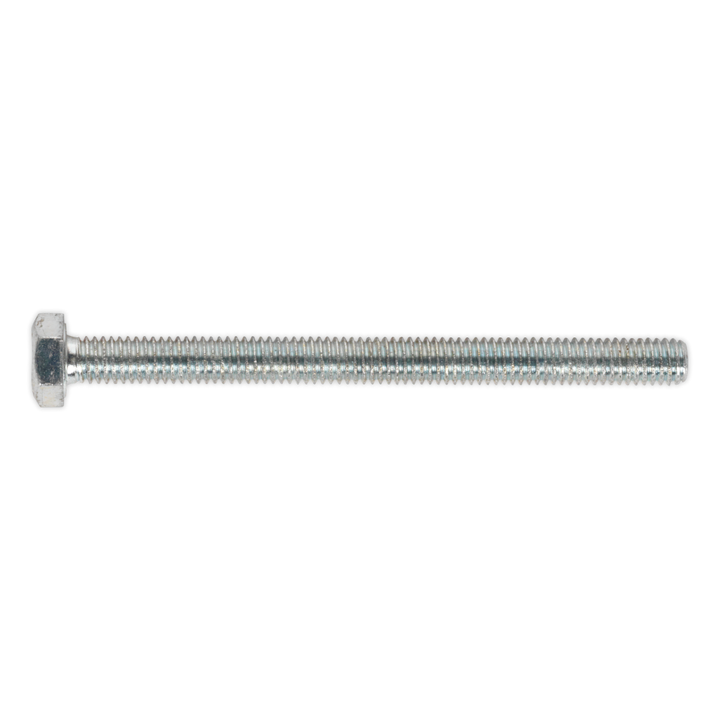 8.8 Zinc Plated HT Setscrew M6 x 75mm, DIN 933 - Pack of 50 SS675