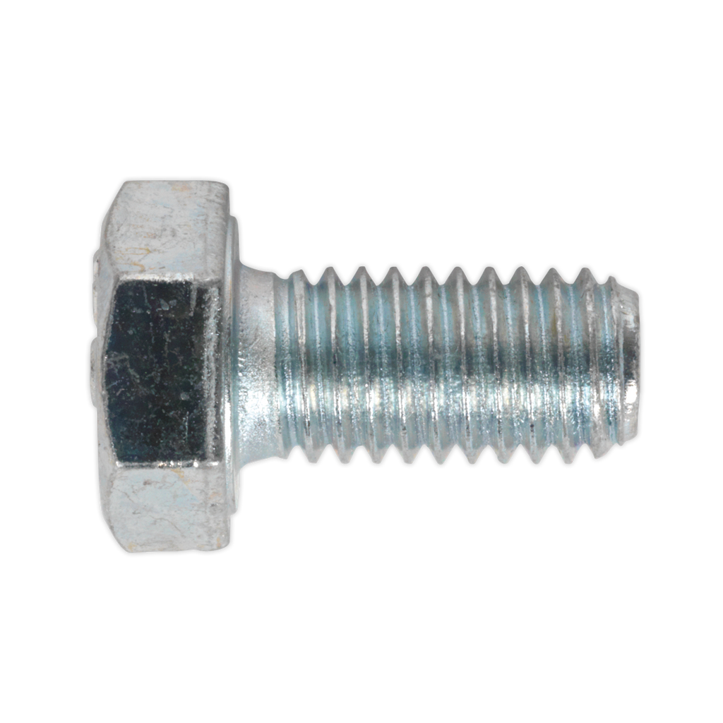 8.8 Zinc Plated HT Setscrew M8 x 16mm, DIN 933 - Pack of 50 SS816