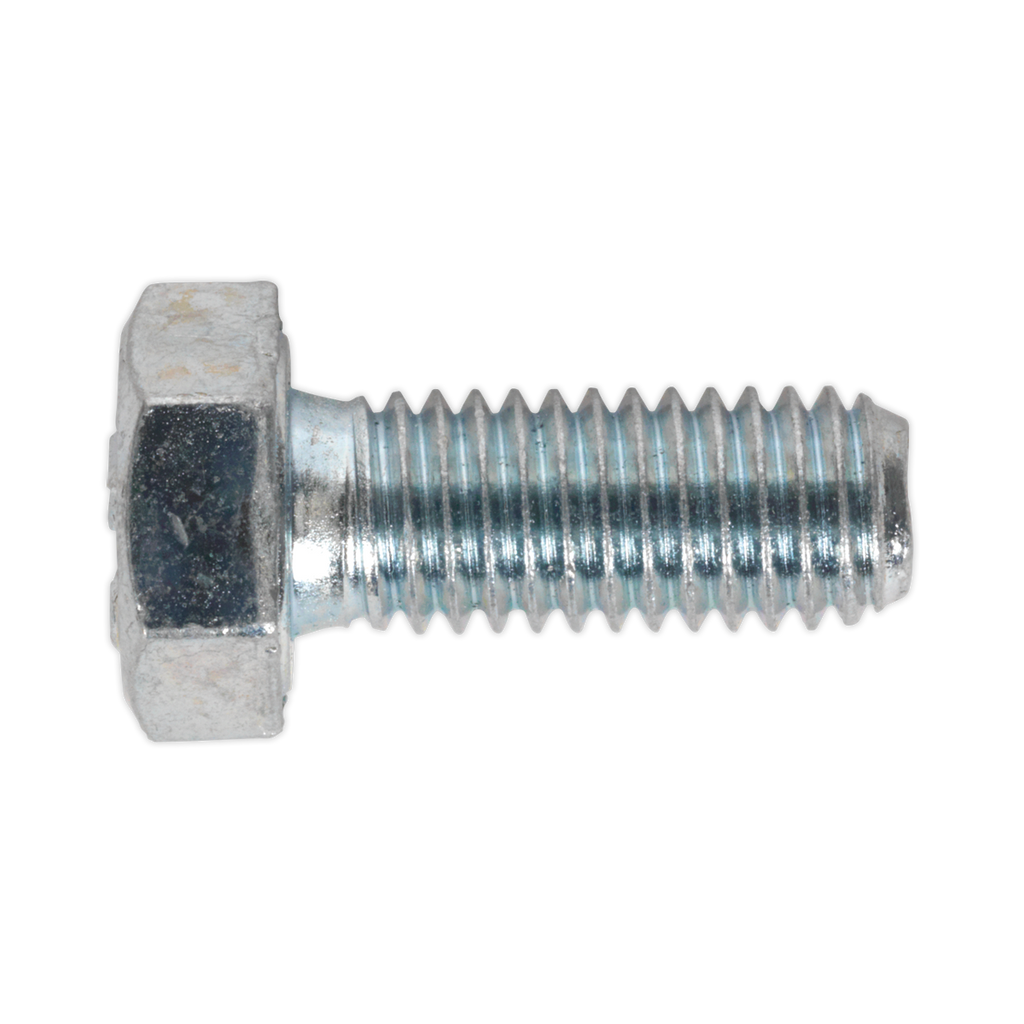 8.8 Zinc Plated HT Setscrew M8 x 20mm, DIN 933 - Pack of 50 SS820
