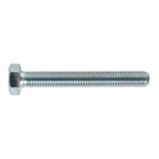 8.8 Zinc Plated HT Setscrew M8 x 60mm, DIN 933 - Pack of 50 SS860