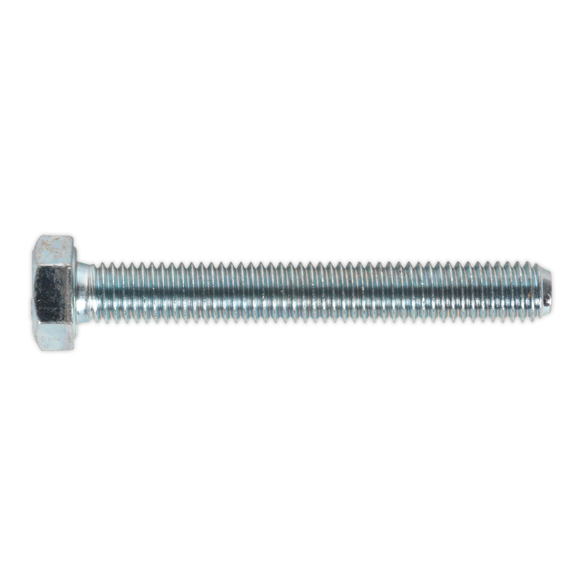 8.8 Zinc Plated HT Setscrew M8 x 60mm, DIN 933 - Pack of 50 SS860