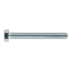 8.8 Zinc Plated HT Setscrew M8 x 70mm, DIN 933 - Pack of 25 SS870