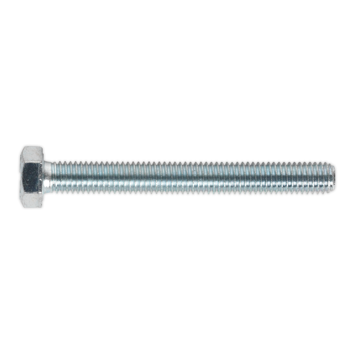8.8 Zinc Plated HT Setscrew M8 x 70mm, DIN 933 - Pack of 25 SS870