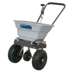 Walk Behind Stainless Steel Broadcast Salt Spreader 37kg Capacity SSB37W
