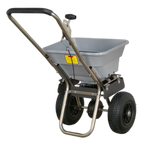 Walk Behind Stainless Steel Broadcast Salt Spreader 37kg Capacity SSB37W