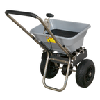 Walk Behind Stainless Steel Broadcast Salt Spreader 37kg Capacity SSB37W