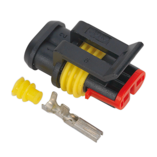 2-Way Superseal Female Connector - Pack of 5 SSC2F