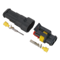 2-Way Superseal Male & Female Connector - 1 pair SSC2MF