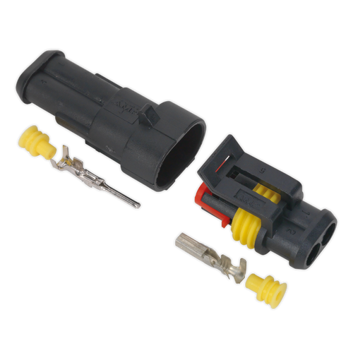 2-Way Superseal Male & Female Connector - 1 pair SSC2MF