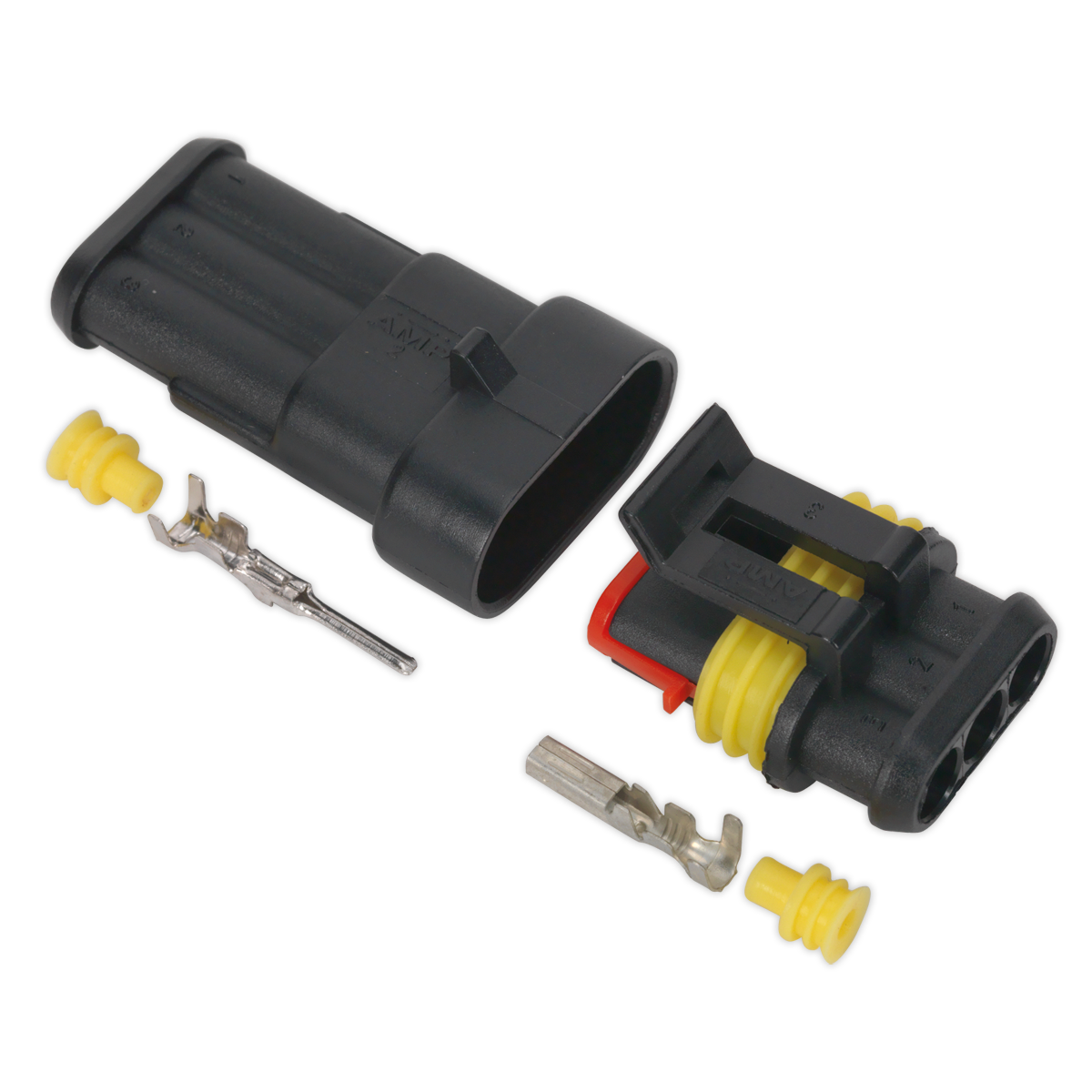 3-Way Superseal Male & Female Connector SSC3MF
