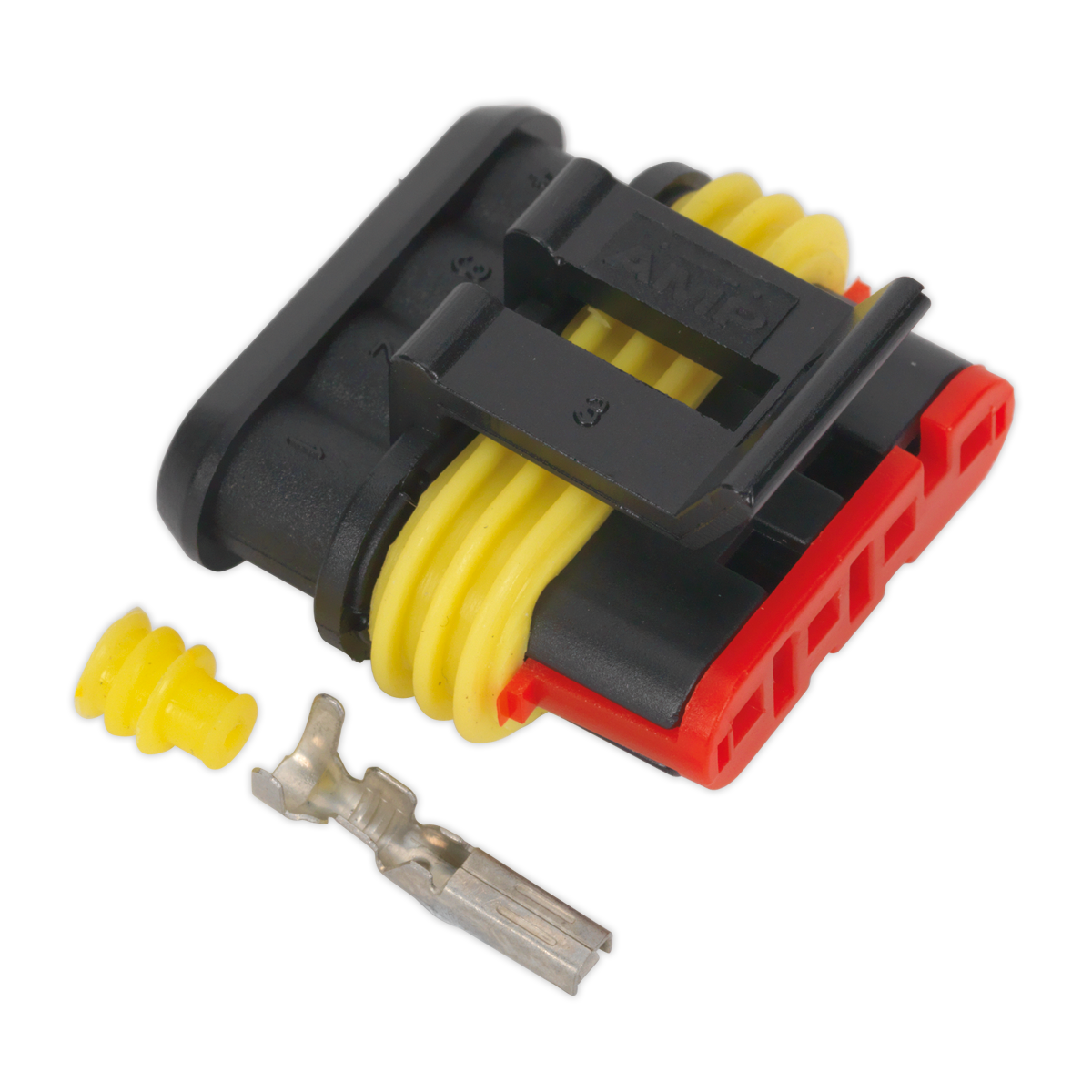 4-Way Superseal Female Connector - Pack of 3 SSC4F