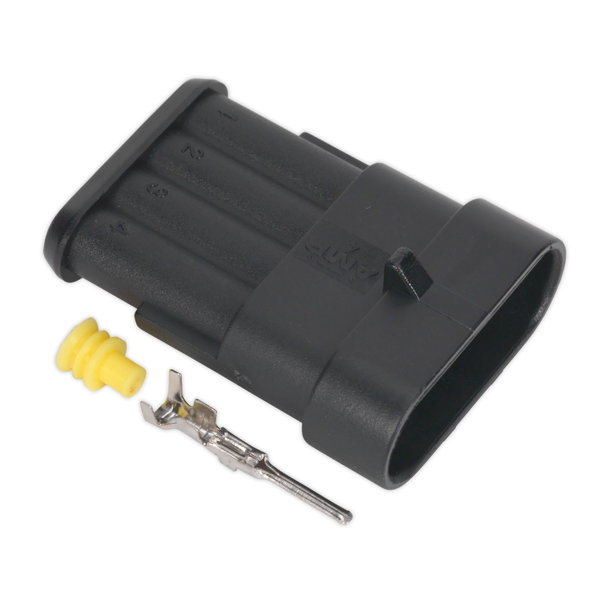 4-Way Superseal Male Connector - Pack of 3 SSC4M