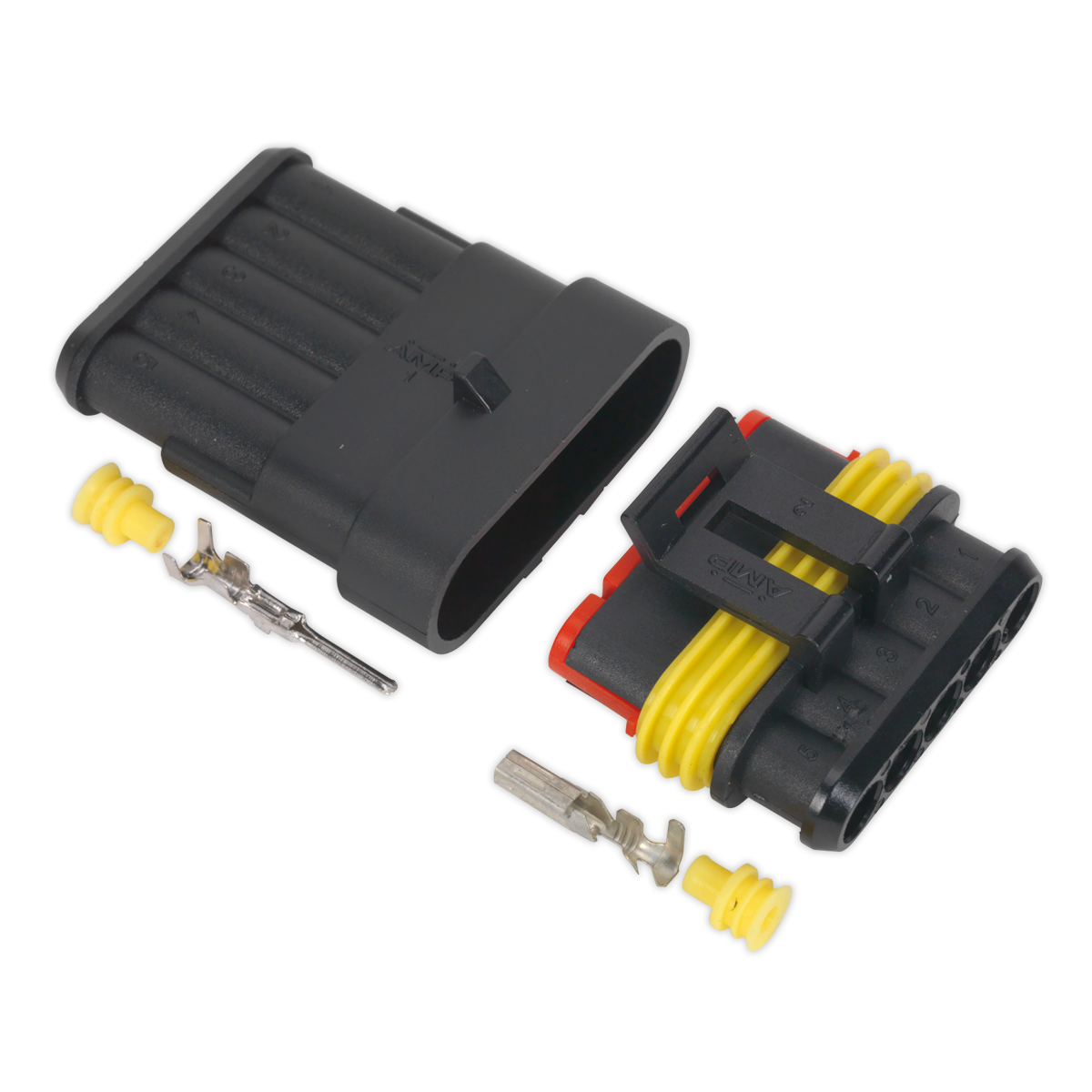 5-Way Superseal Male & Female Connector SSC5MF