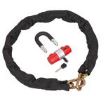 Motorcycle Chain Lock 1.2m SSCL12