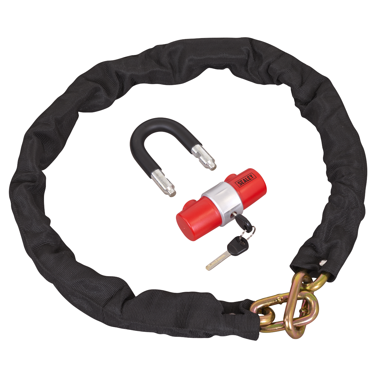 Motorcycle Chain Lock 1.2m SSCL12