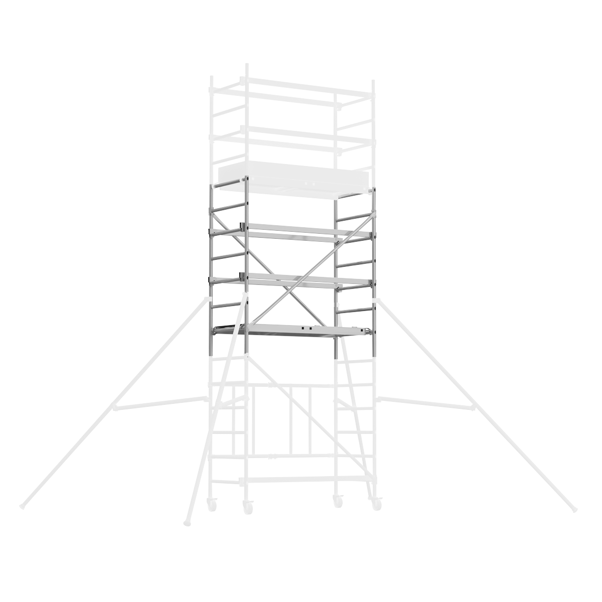 Platform Scaffold Tower Extension Pack 3 EN 1004-1 SSCL3