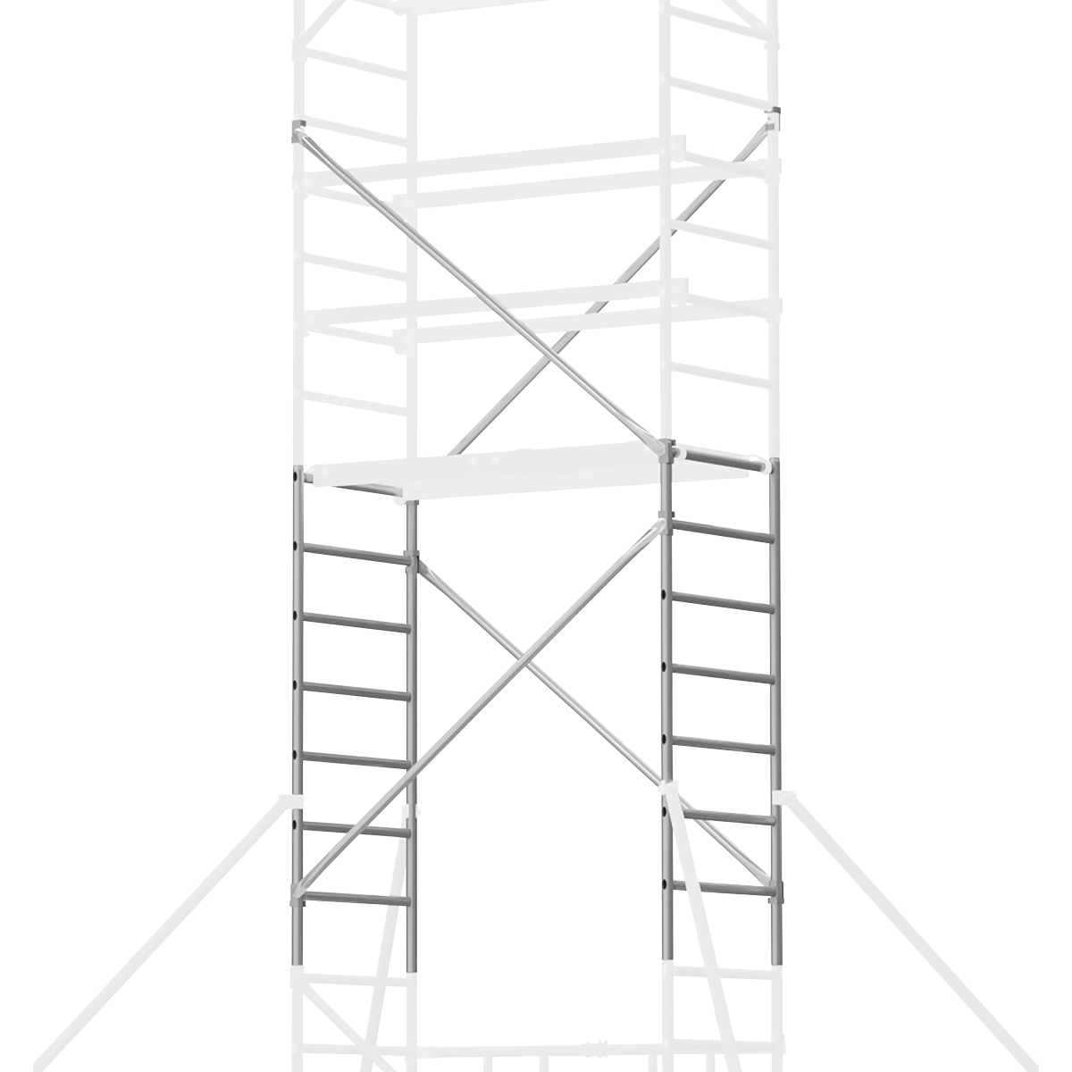 Platform Scaffold Tower Extension Pack 4 EN 1004-1 SSCL4