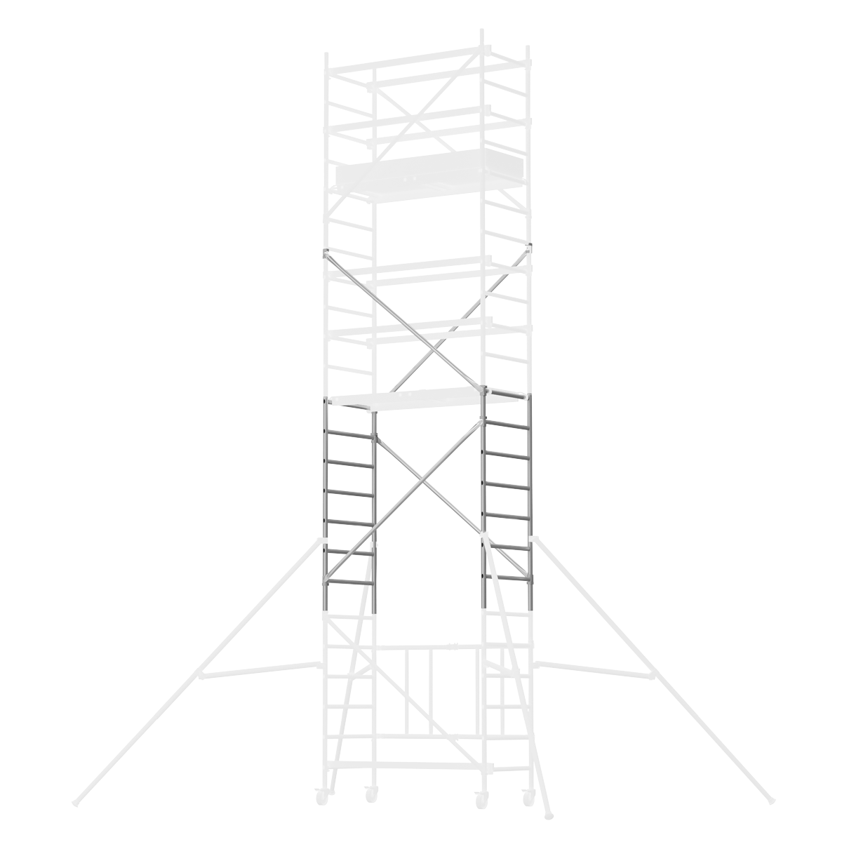 Platform Scaffold Tower Extension Pack 4 EN 1004-1 SSCL4