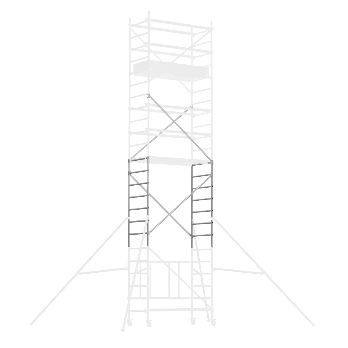 Platform Scaffold Tower Extension Pack 4 EN 1004-1 SSCL4