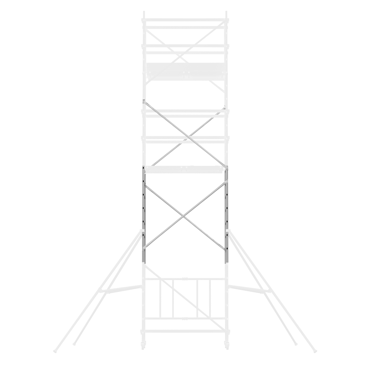 Platform Scaffold Tower Extension Pack 4 EN 1004-1 SSCL4