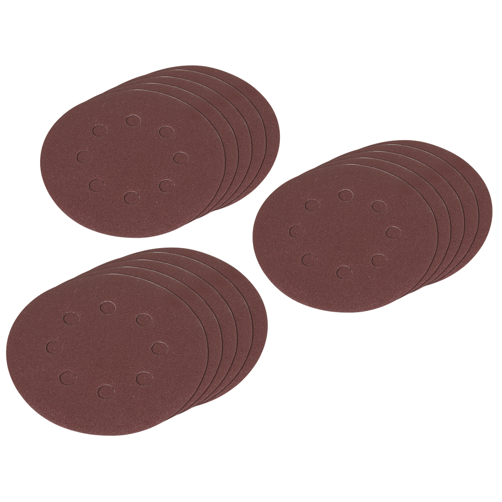 Hook-and-Loop Sanding Disc Set 125mm 10pc SSDS02