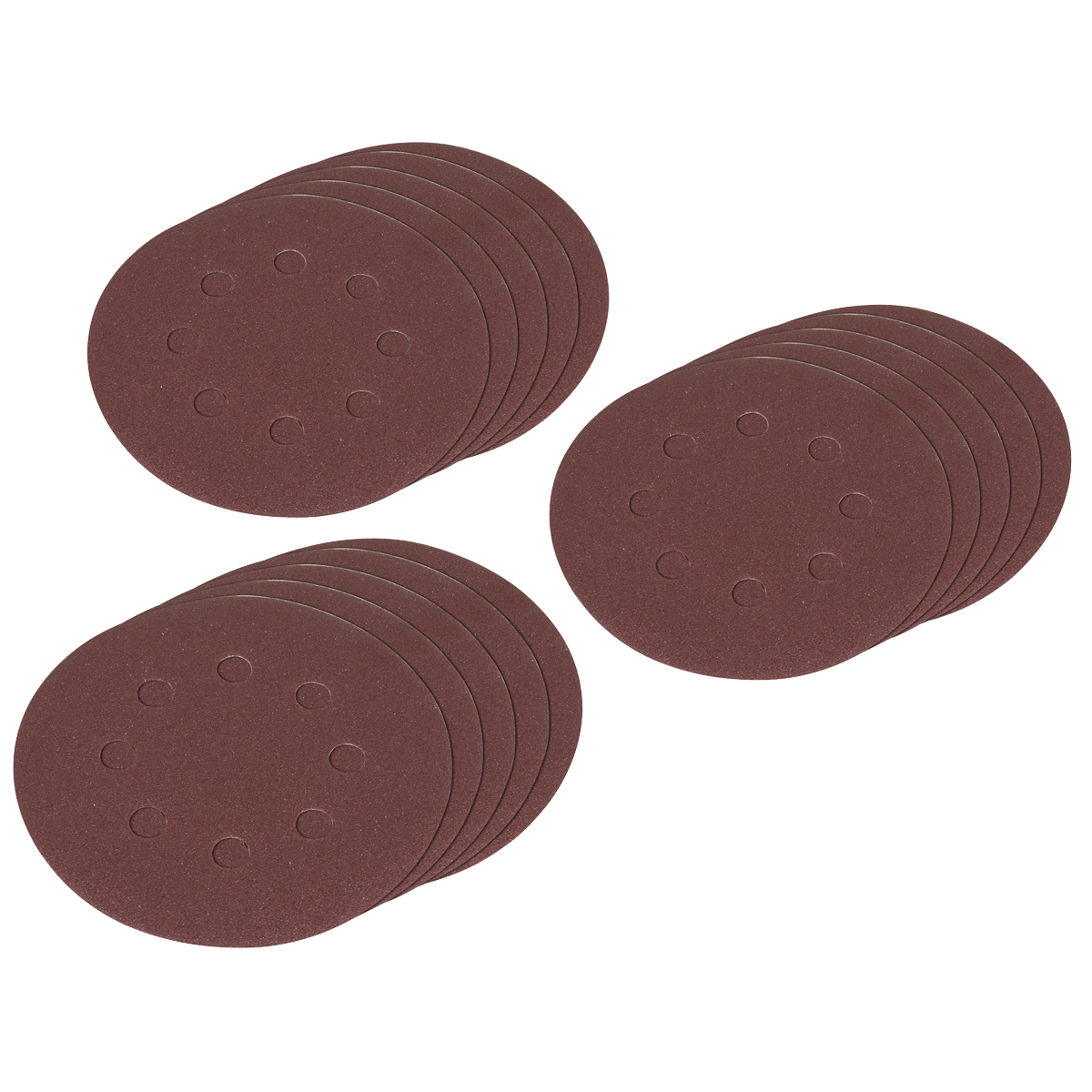 Hook-and-Loop Sanding Disc Set 125mm 10pc SSDS02
