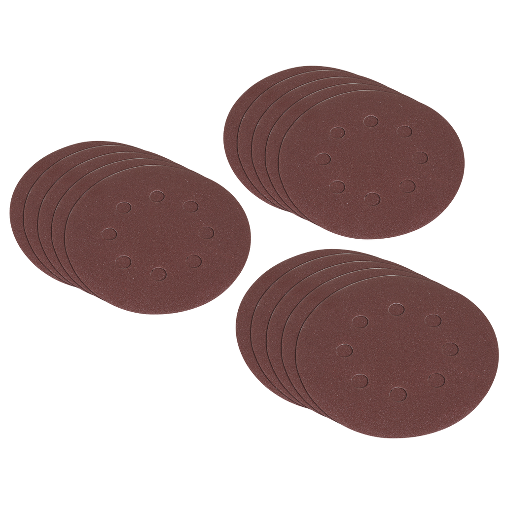 Hook-and-Loop Sanding Disc Set 125mm 10pc SSDS02