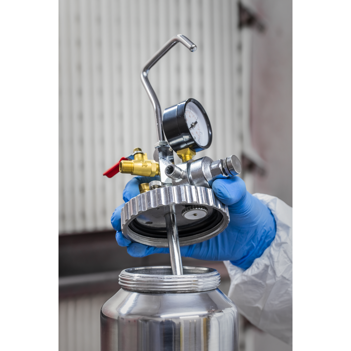 Pressure Pot System with Spray Gun & Hoses 1.8mm Set-Up SSG1P