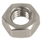 Stainless Steel Nut M10 A2, DIN 934 - Pack of 50 SSN10