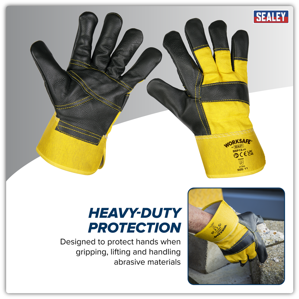Rigger's Gloves with Hide Palm - Pair SSP13