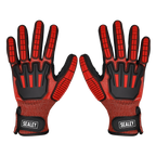 Cut & Impact Resistant Gloves, X-Large - Pair SSP38XL