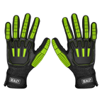 Cut & Impact Resistant Gloves, Large - Pair SSP39L