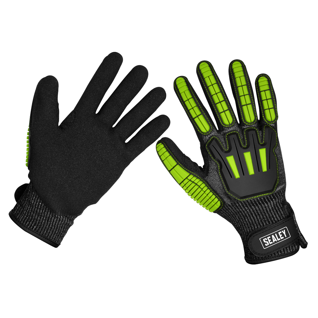 Cut & Impact Resistant Gloves, Large - Pair SSP39L