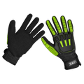 Cut & Impact Resistant Gloves, Large - Pair SSP39L