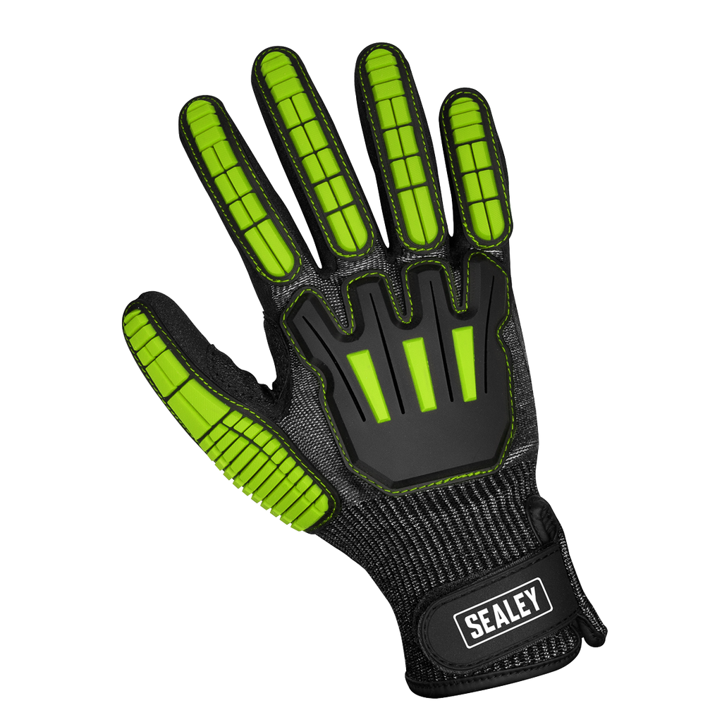 Cut & Impact Resistant Gloves, Large - Pair SSP39L