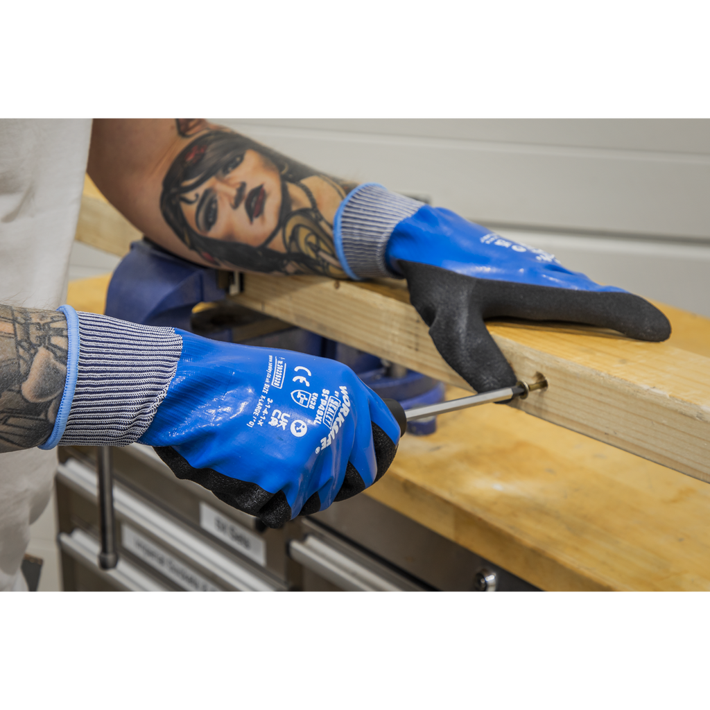 Waterproof Latex Gloves, X-Large - Pack of 6 Pairs SSP49XL/6