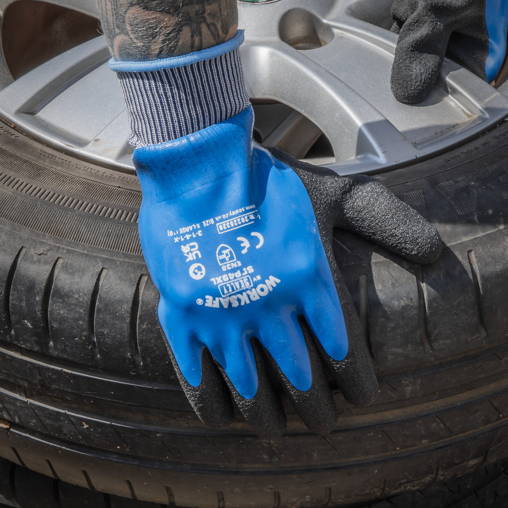 Waterproof Latex Gloves, X-Large - Pack of 6 Pairs SSP49XL/6