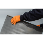 Diamond Grip Extra-Thick Nitrile Powder-Free Gloves, Orange, X-Large - Pack of 50 SSP56XL