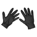 Diamond Grip Extra-Thick Nitrile Powder-Free Gloves, Black, Large - Pack of 50 SSP57L
