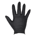 Extra-Thick Powder-Free Disposable Nitrile Gloves, Large - Pack of 100 SSP60L