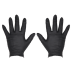 Extra-Thick Powder-Free Disposable Nitrile Gloves, X-Large - Pack of 100 SSP60XL