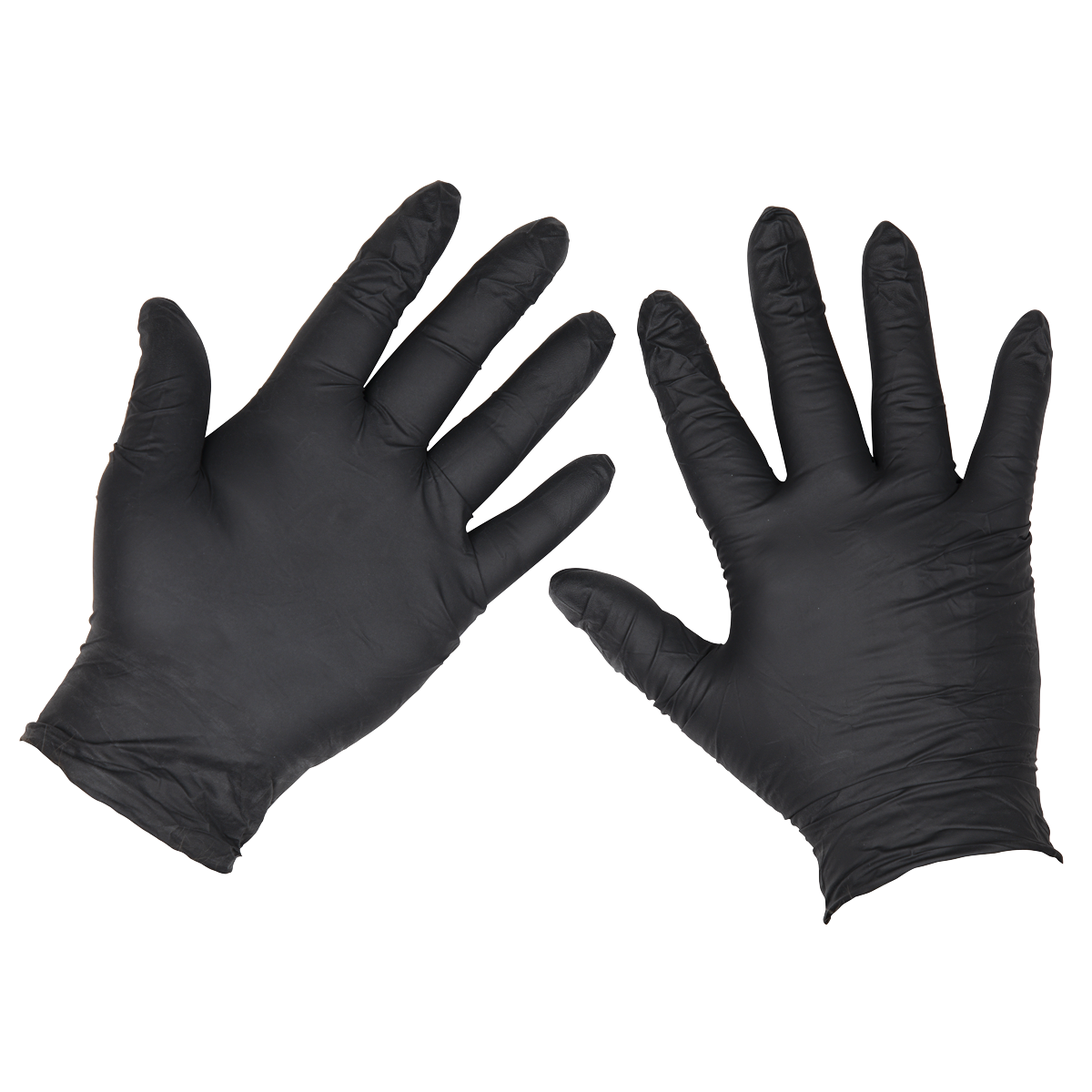 Extra-Thick Powder-Free Disposable Nitrile Gloves, X-Large - Pack of 100 SSP60XL