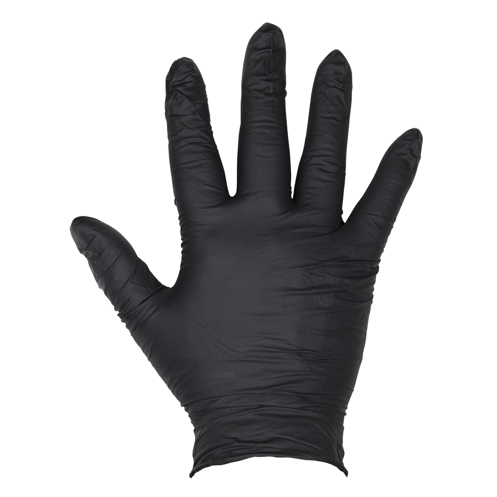Extra-Thick Powder-Free Disposable Nitrile Gloves, X-Large - Pack of 100 SSP60XL