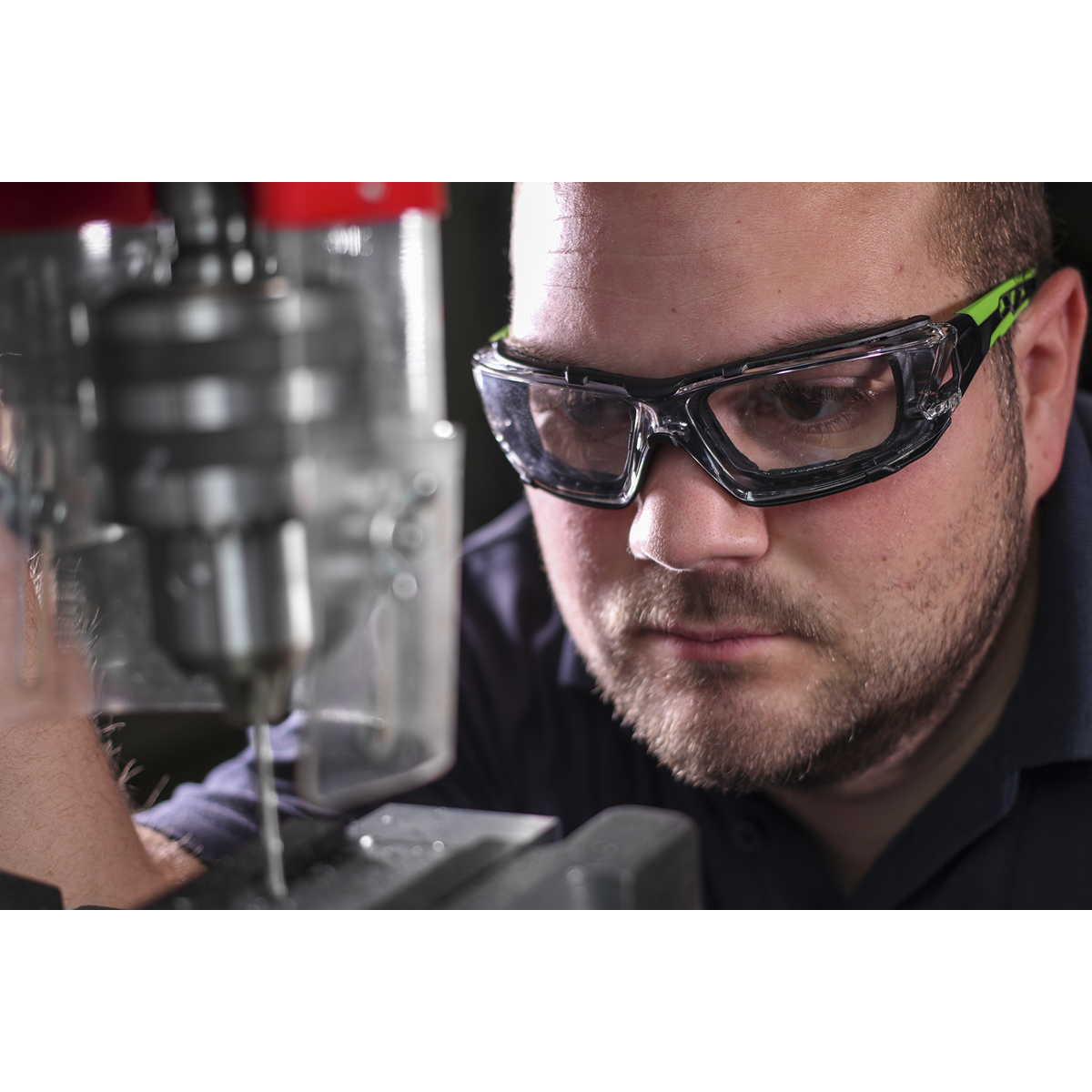 Safety Spectacles with EVA Padding - Clear Lens SSP68