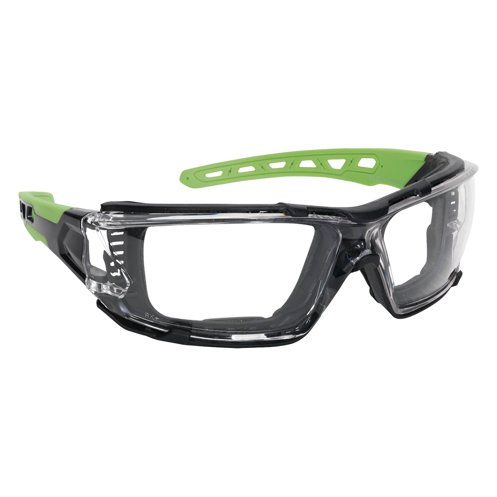 Safety Spectacles with EVA Padding - Clear Lens SSP68