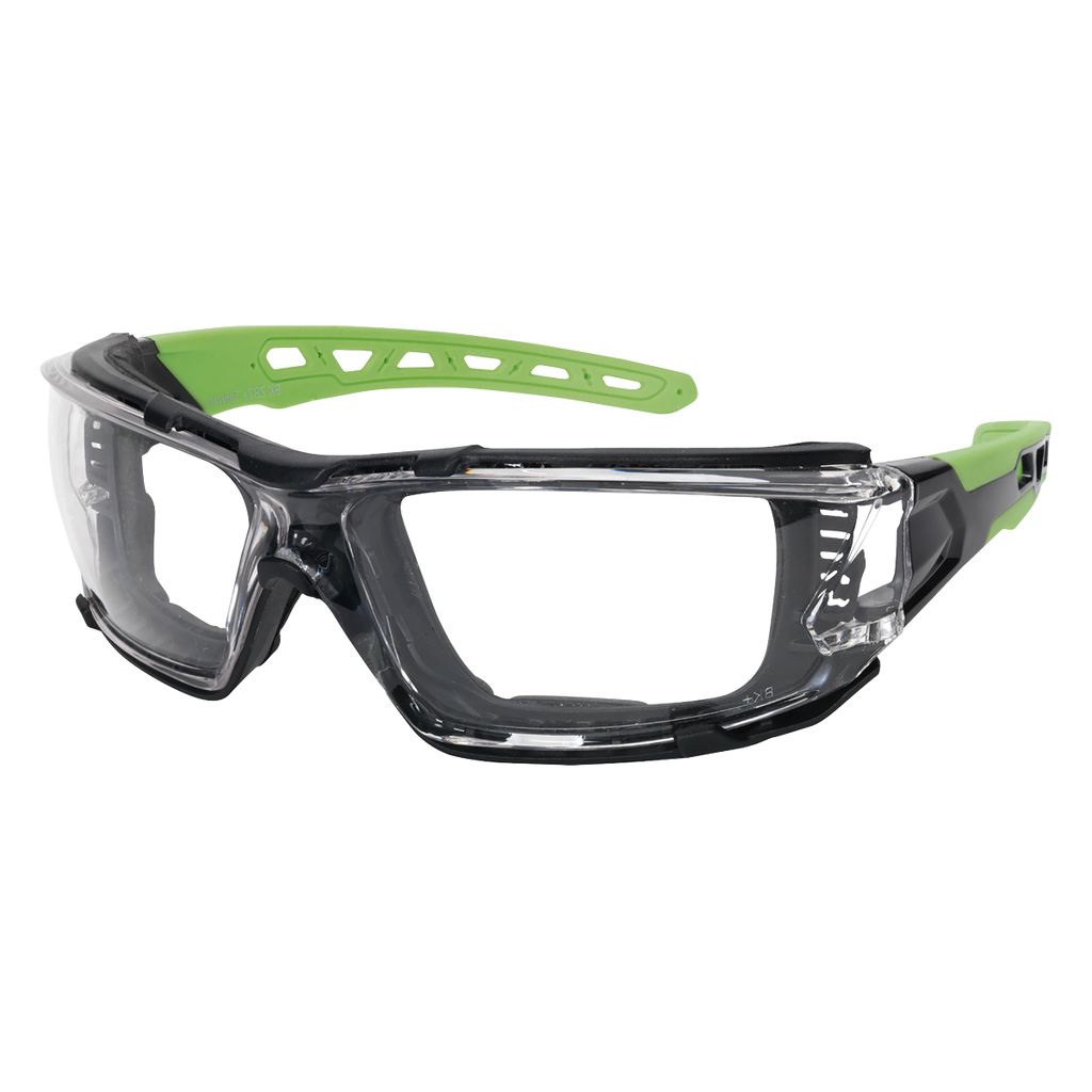 Safety Spectacles with EVA Padding - Clear Lens SSP68